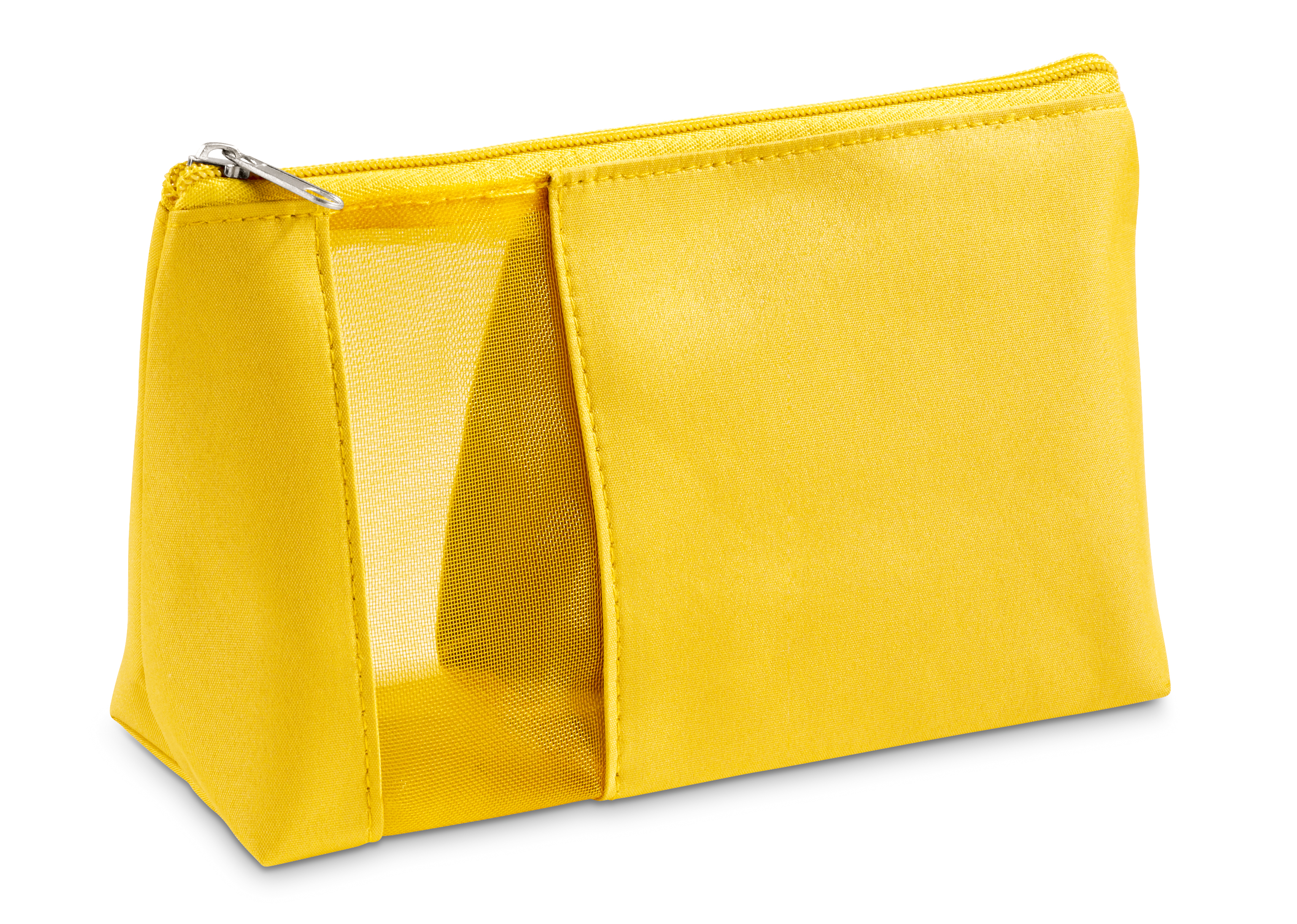ANNIE. Necessaire em microfibra e rede