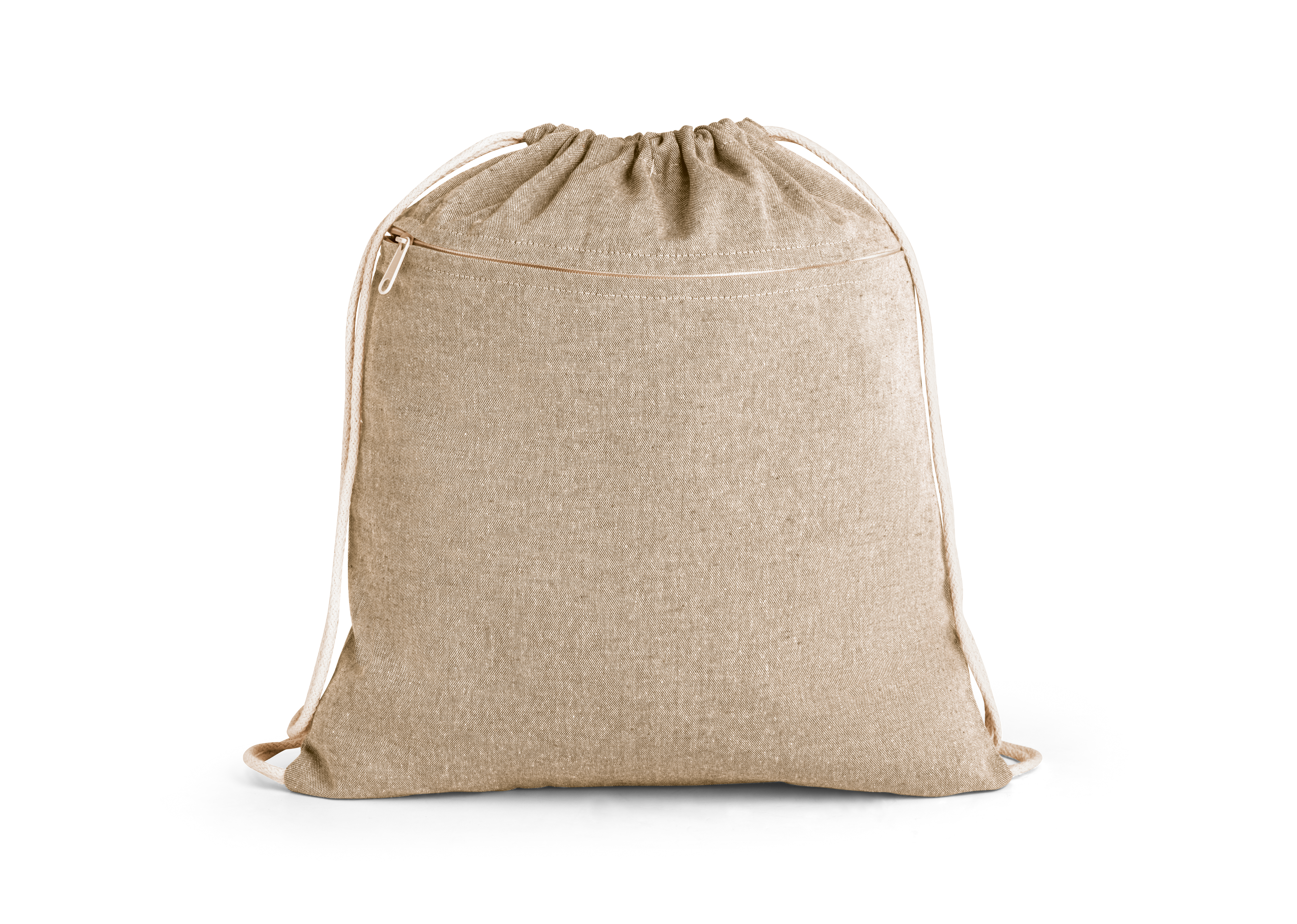 CHANCERY. Saco tipo mochila com algodão reciclado (70%), poliéster (30% rPET) (140 g/m²)
