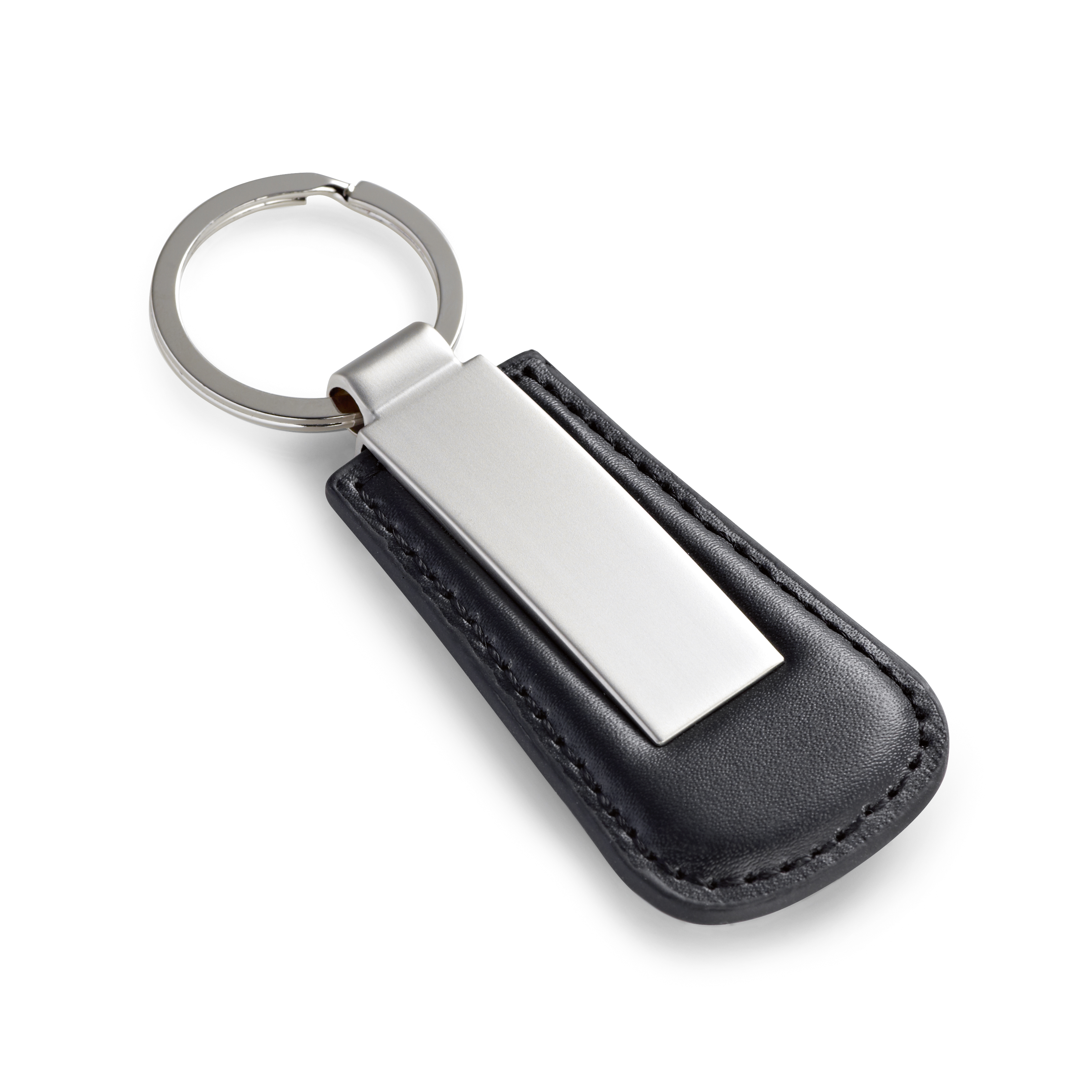 BACHMANN. Porta-chaves em metal e PU