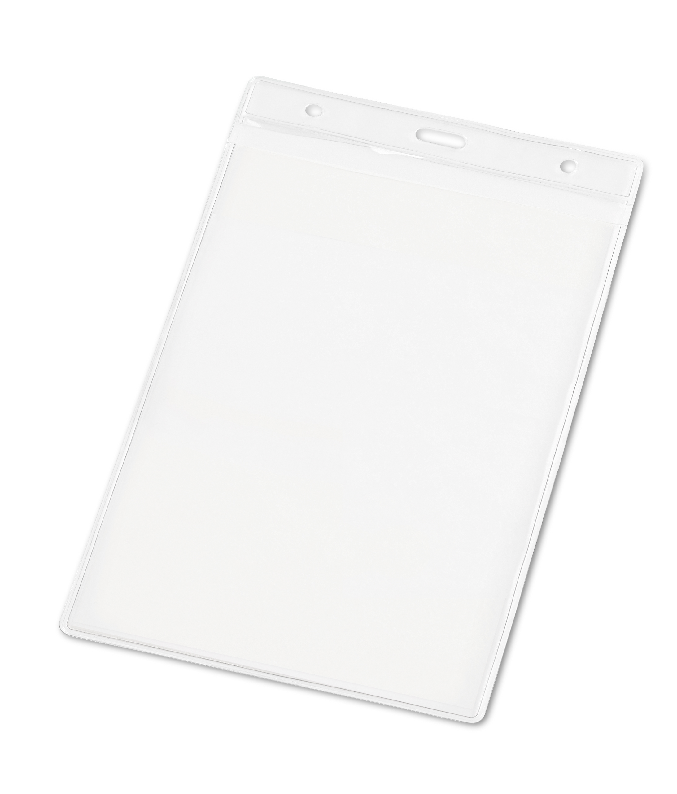WHITMAN. Bolsa para crachá identificador vertical em PVC