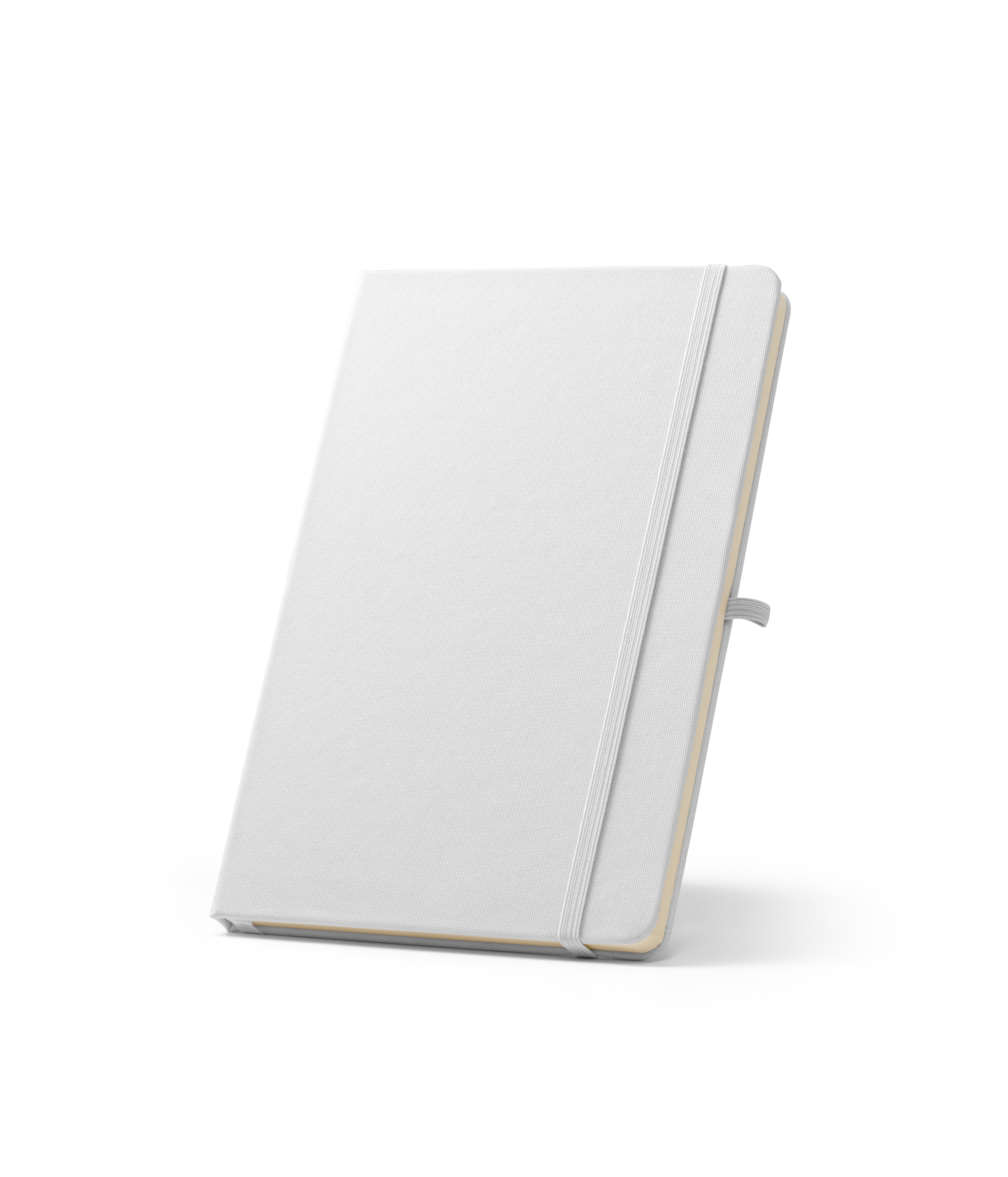 ANNE SUB. Bloco de notas A5 em poliéster reciclado (100% rPET) 300D, ideal para personalização em sublimação