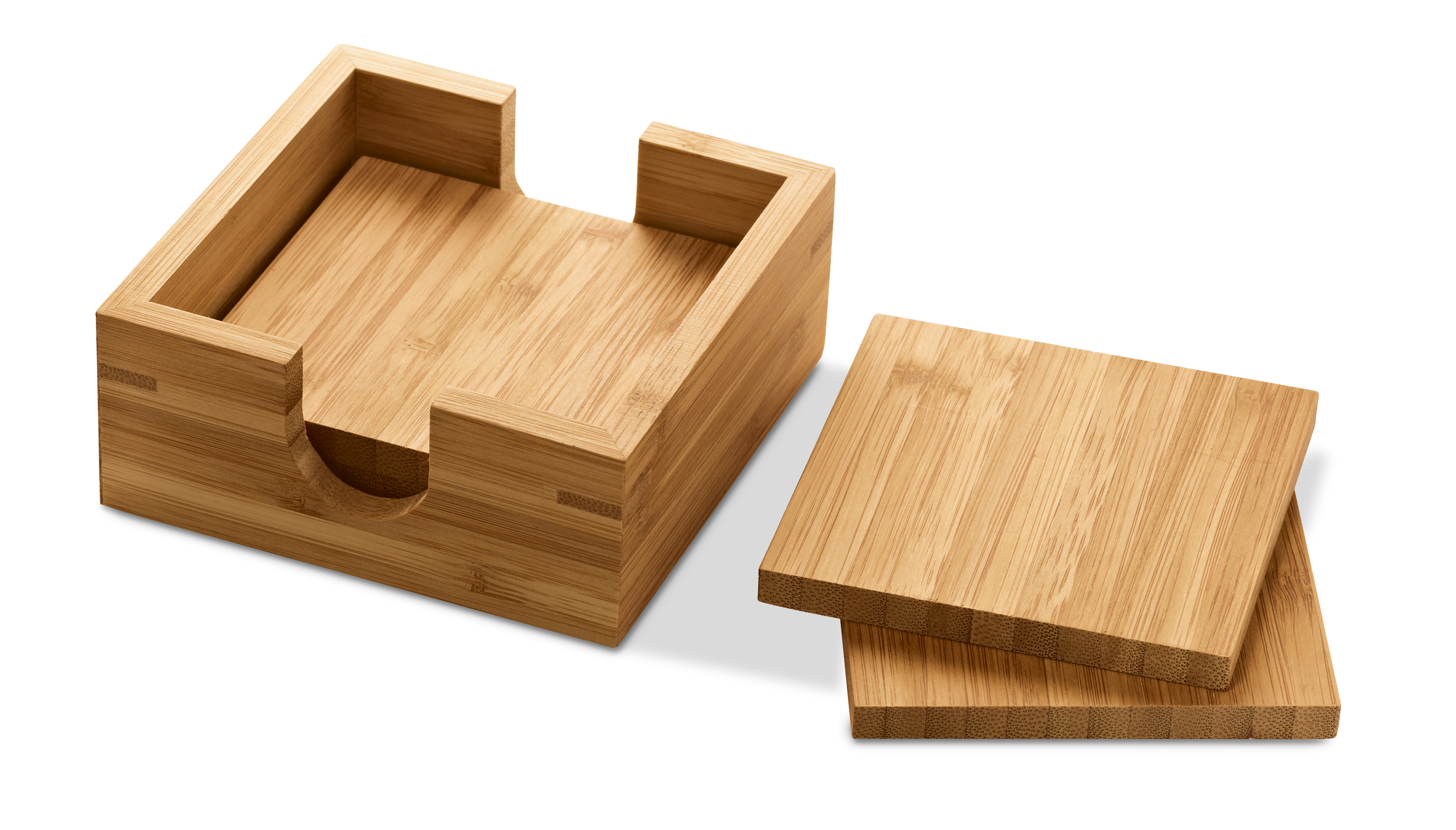 GAUTHIER. Bases para copos em bambu