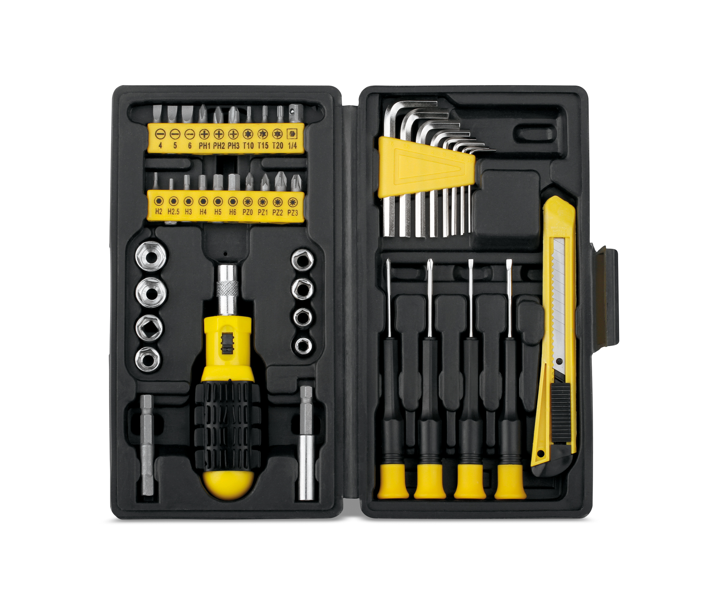 TUFF. Conjunto de ferramentas com 45 peças