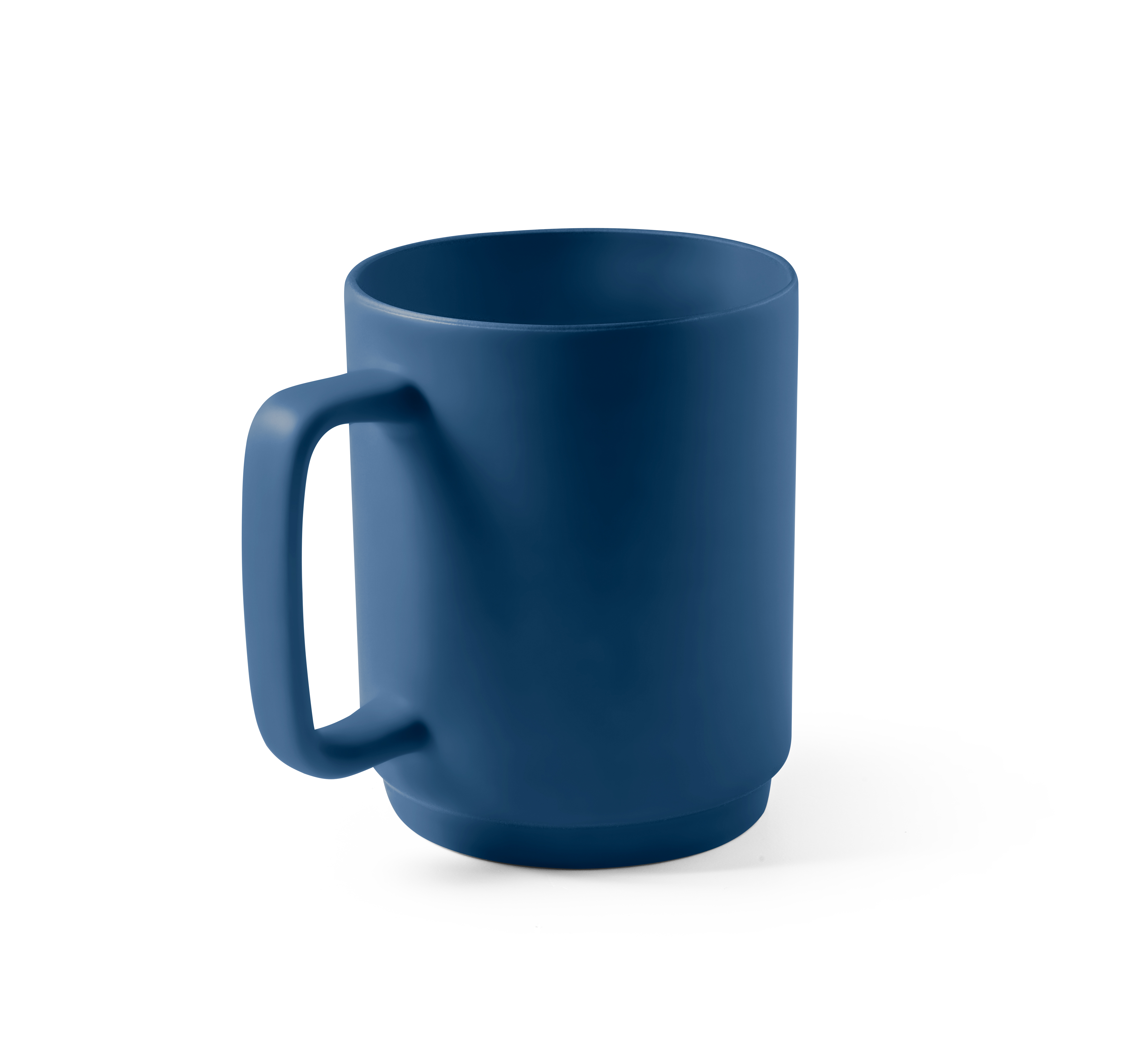 MIGHTY. Caneca em cerâmica com corpo cilindrico 330 mL