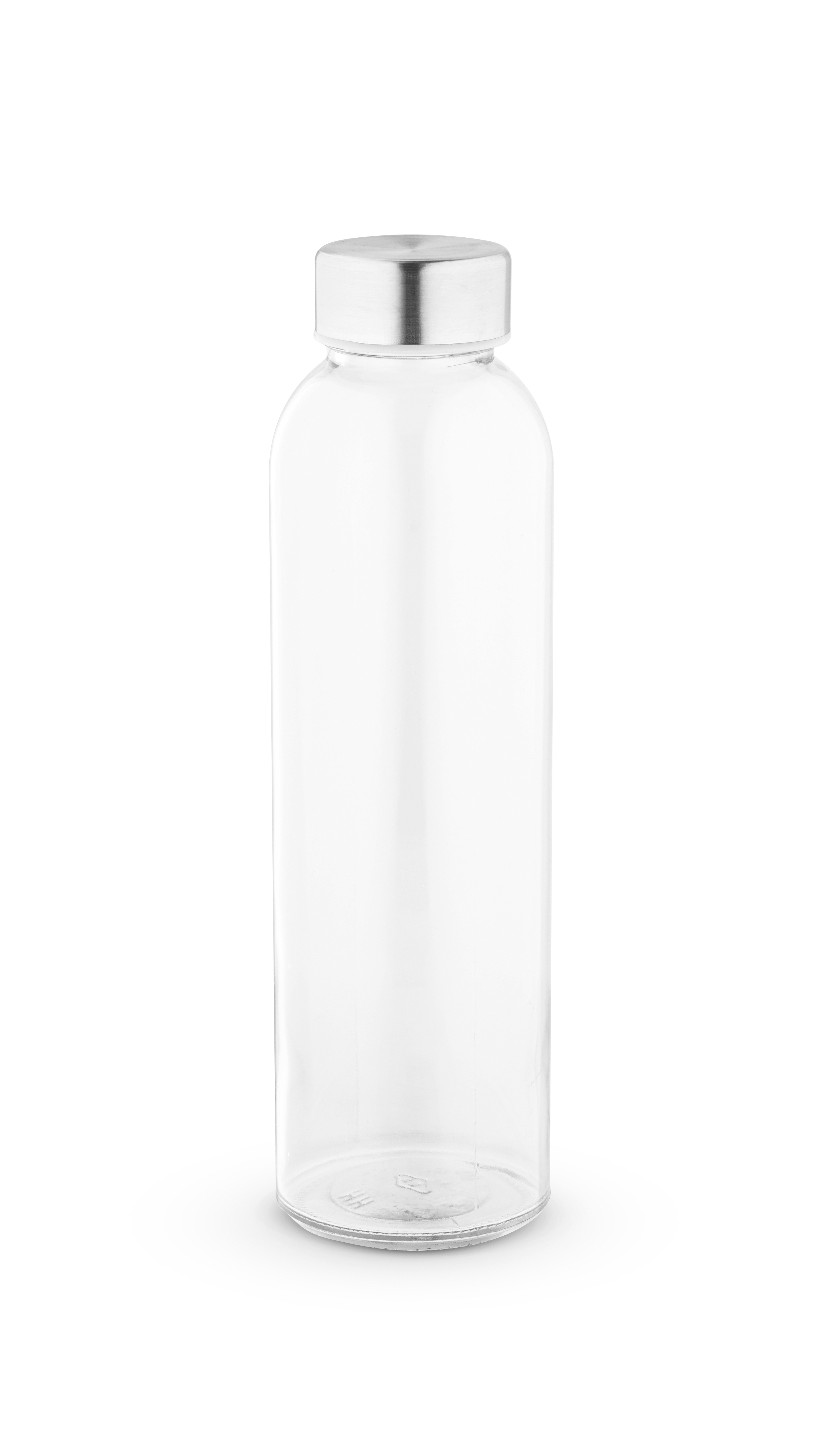SOLER. Garrafa em vidro e tampa em aço inoxidável para sublimação 500 mL