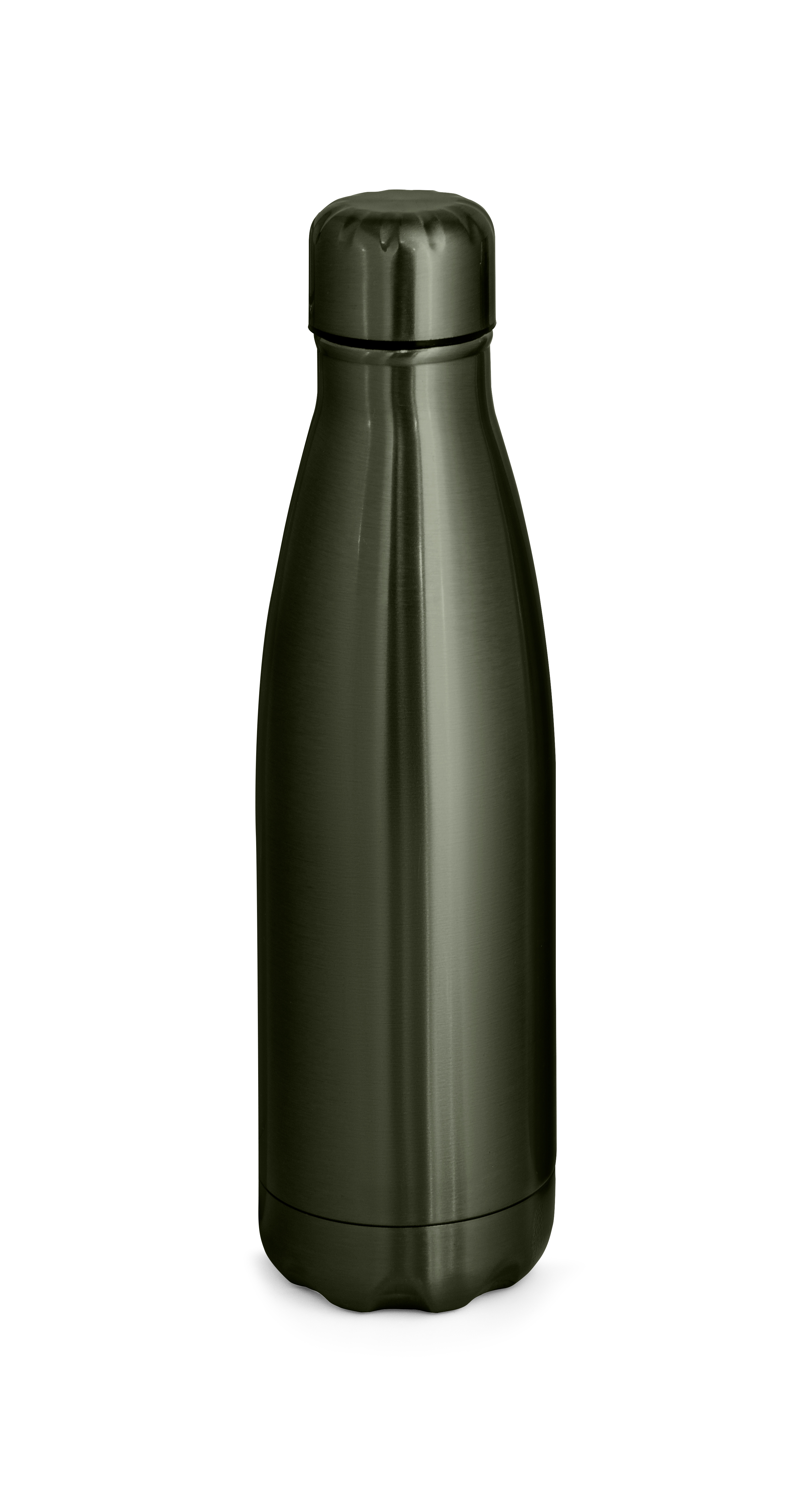 SHOW METALLIC. Garrafa em aço inoxidável com acabamento mate metálico 510 mL