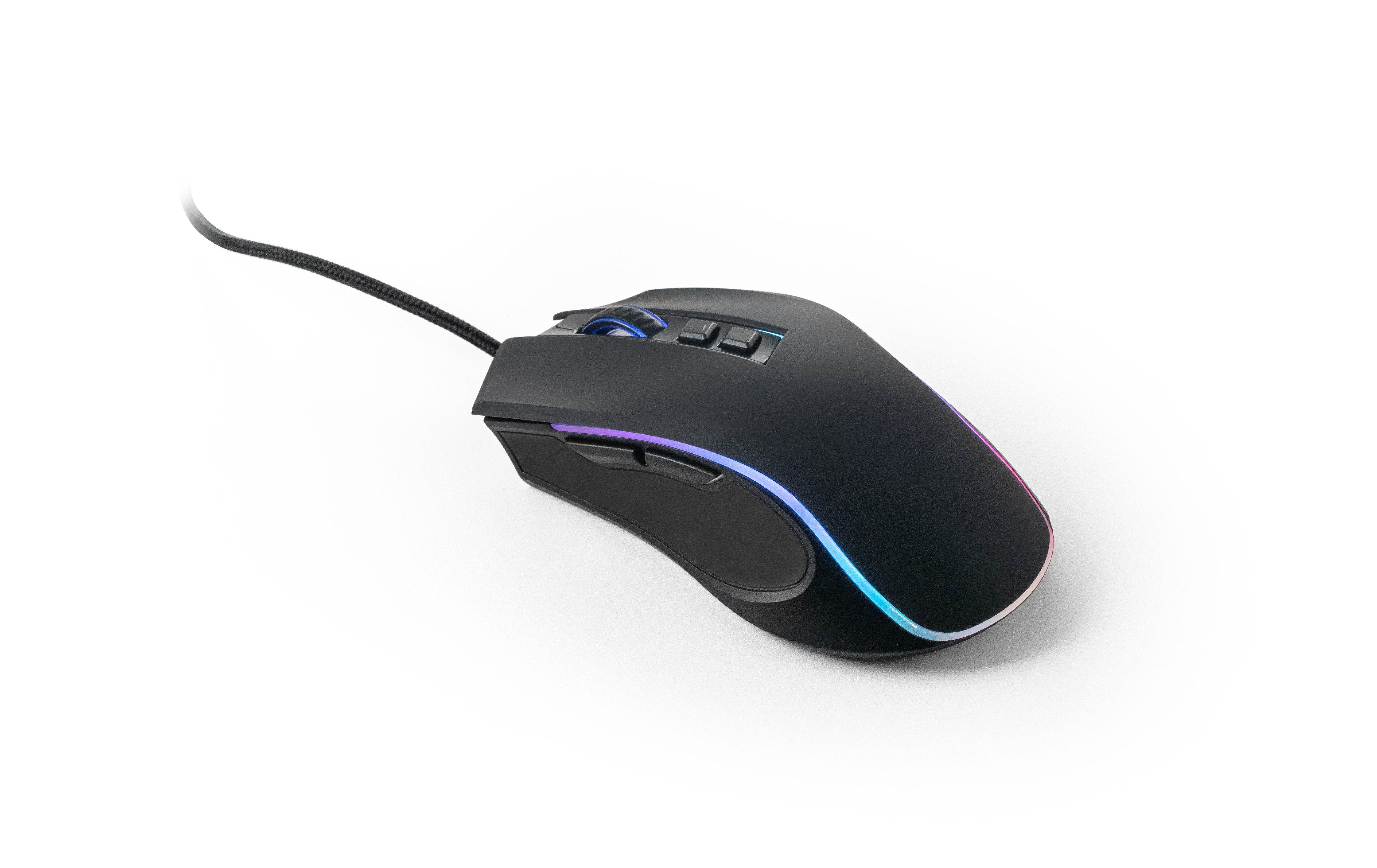 THORNE MOUSE RGB. Rato gaming com cabo 1.5m e luzes LED RGB em ABS