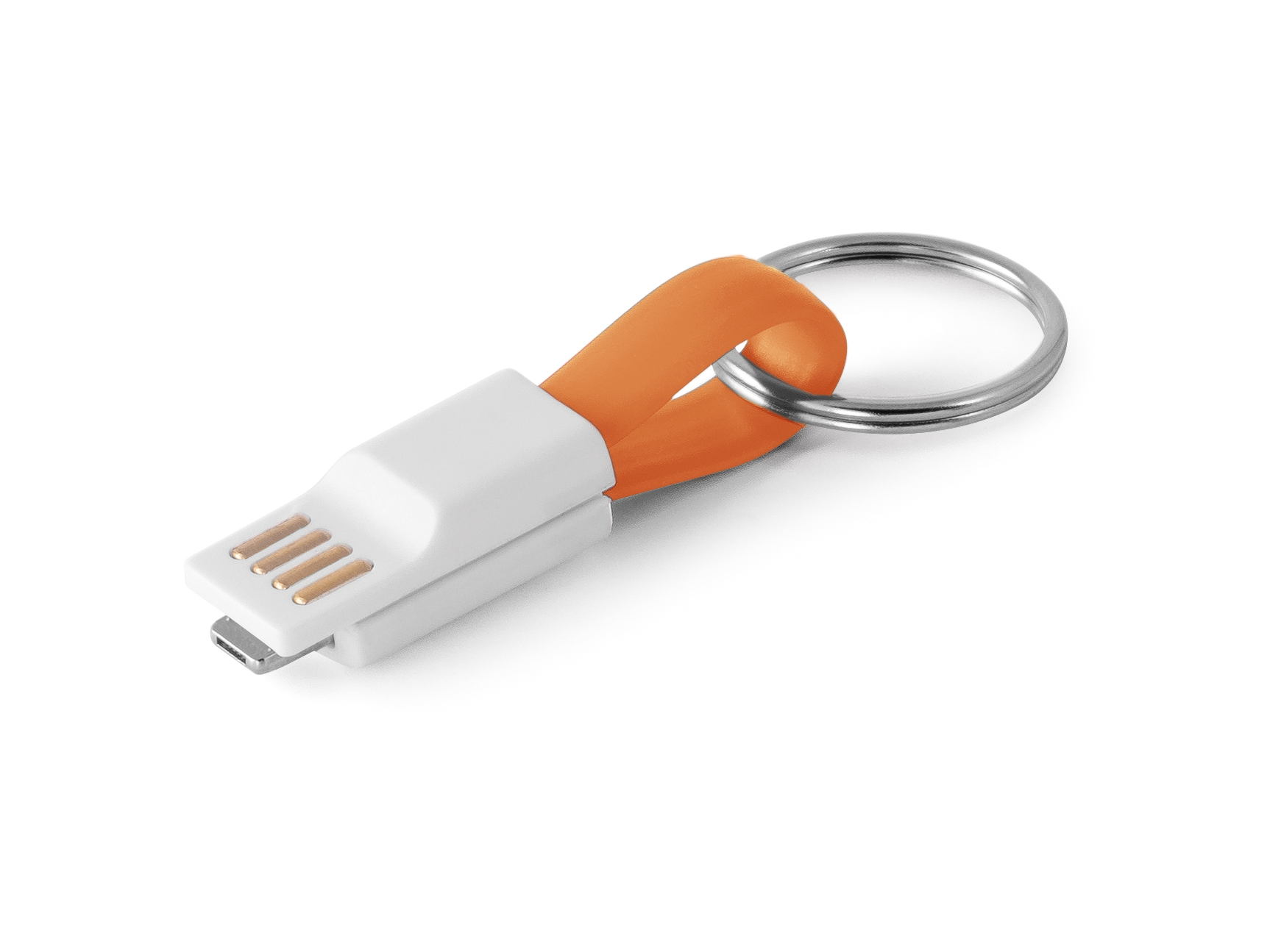 RIEMANN. Cabo USB com conetor 2 em 1 em ABS e PVC