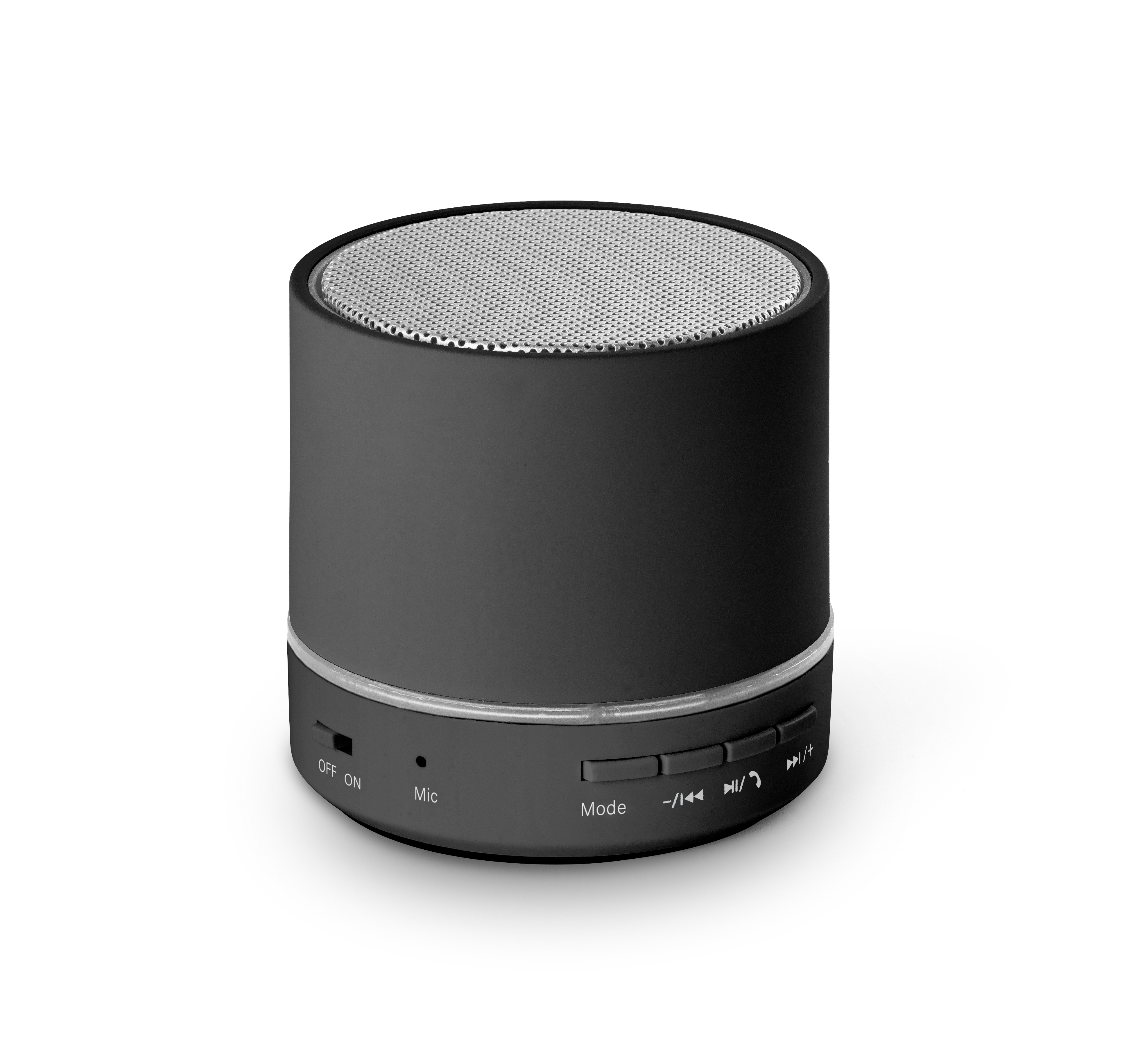RE-PEREY. Coluna de som portátil de 3W com 4h30m de autonomia em ABS reciclado (100% rABS)