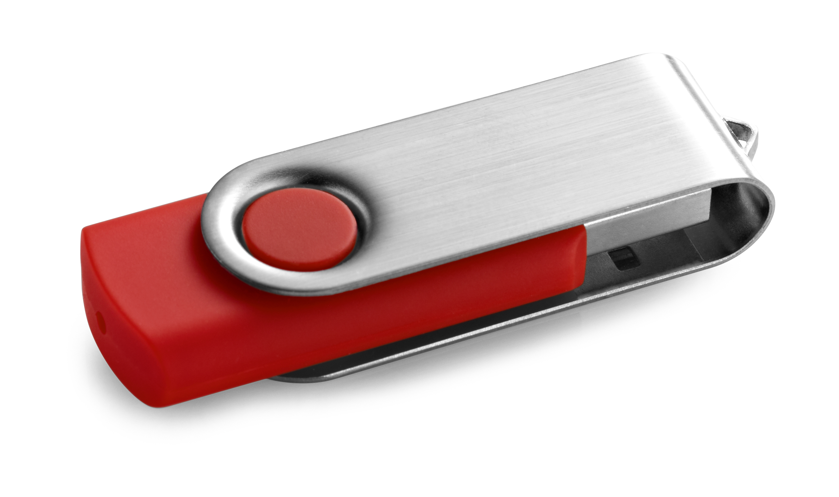 CLAUDIUS 4GB. Pen Drive USB de 4 GB com clipe em metal
