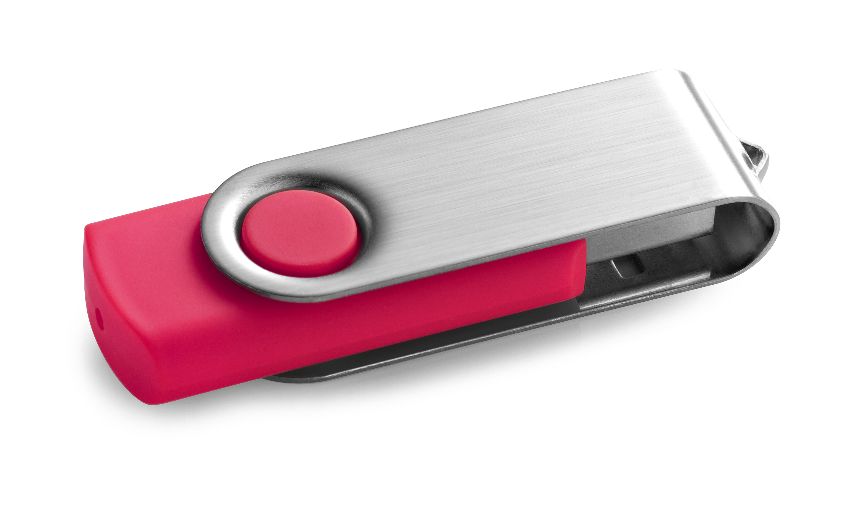 CLAUDIUS 8GB. Pen Drive USB de 8 GB com clipe em metal
