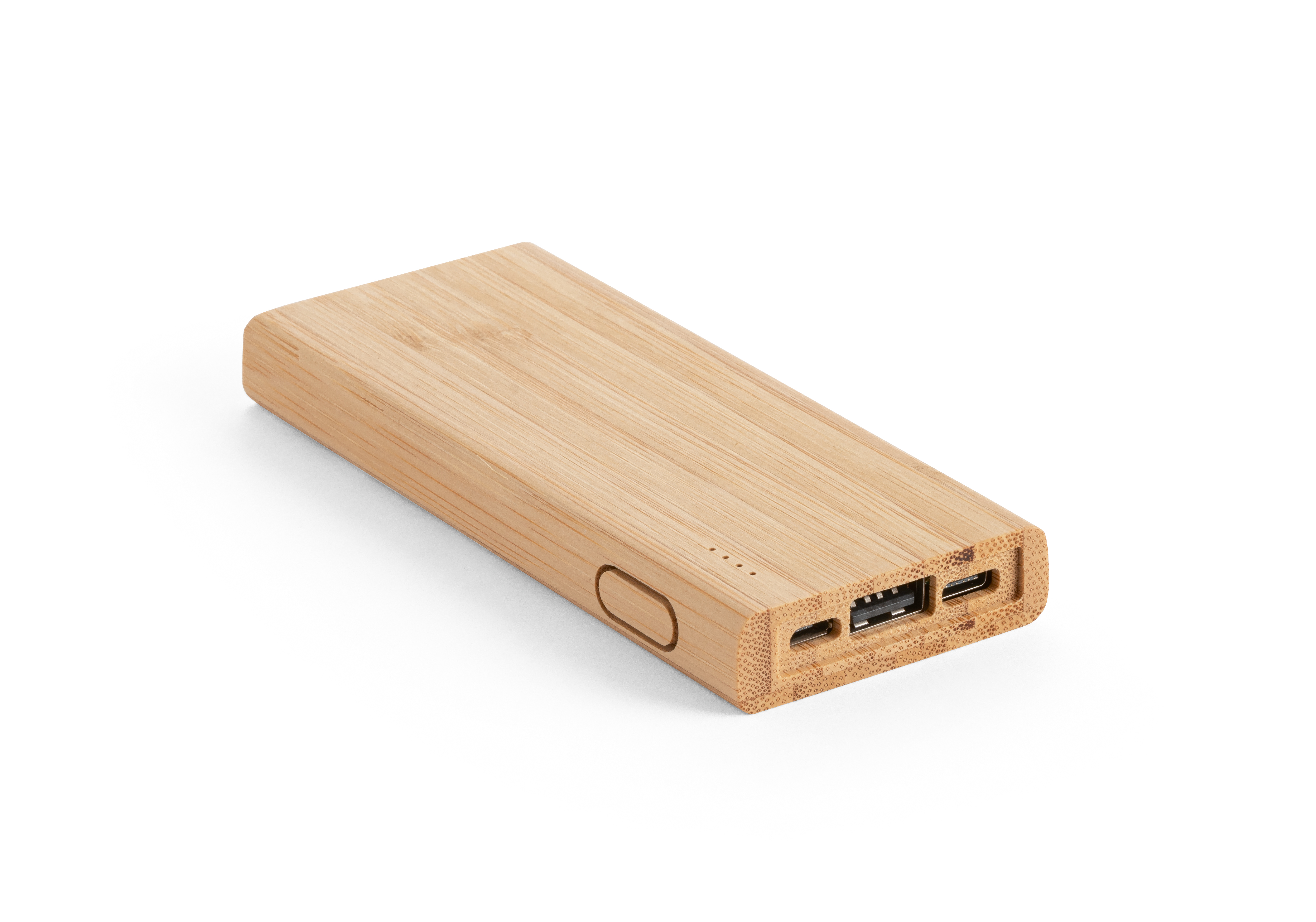 KOHN. Power bank 5'000 mAh em bambu