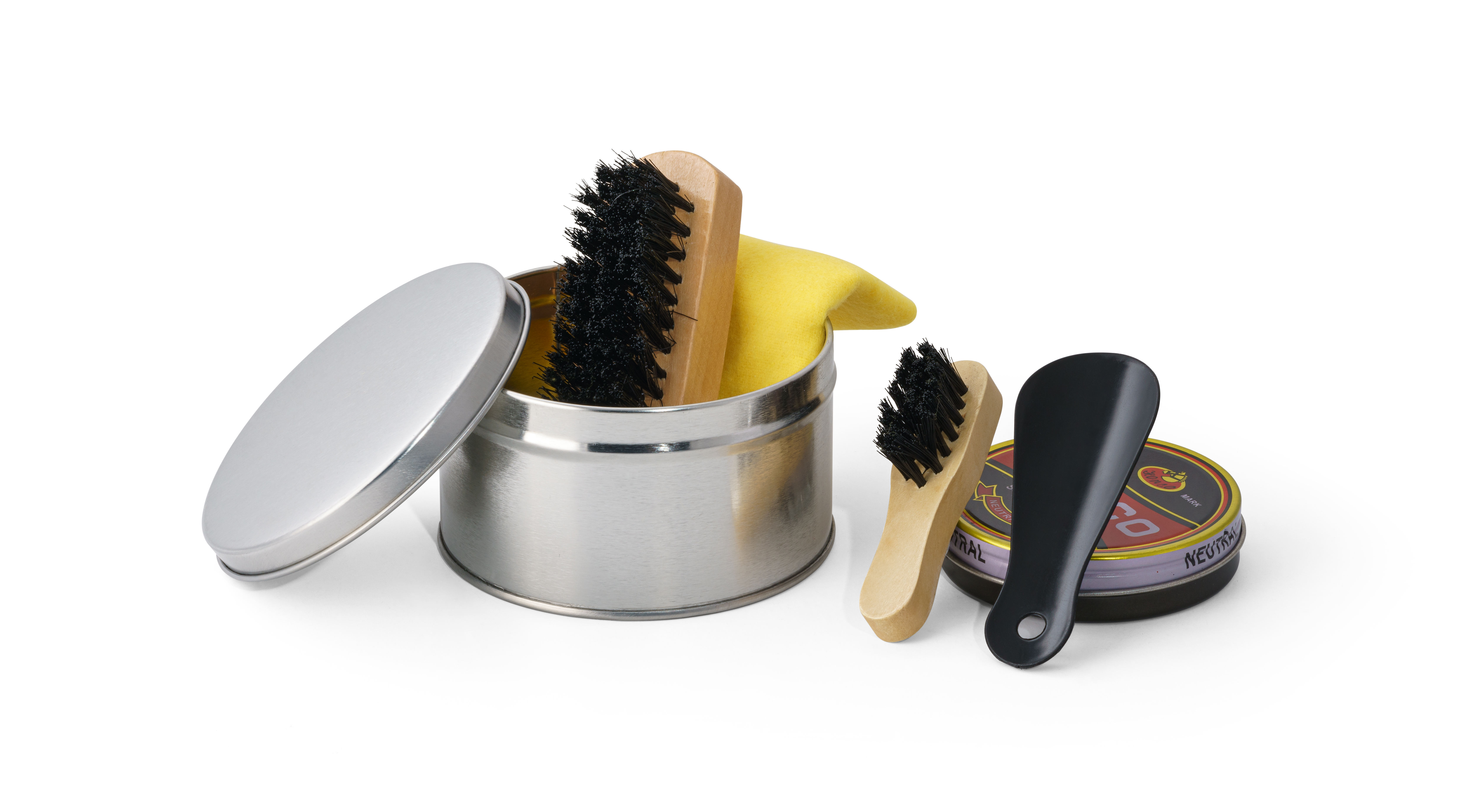 COBB. Kit de limpeza de sapatos com 6 peças