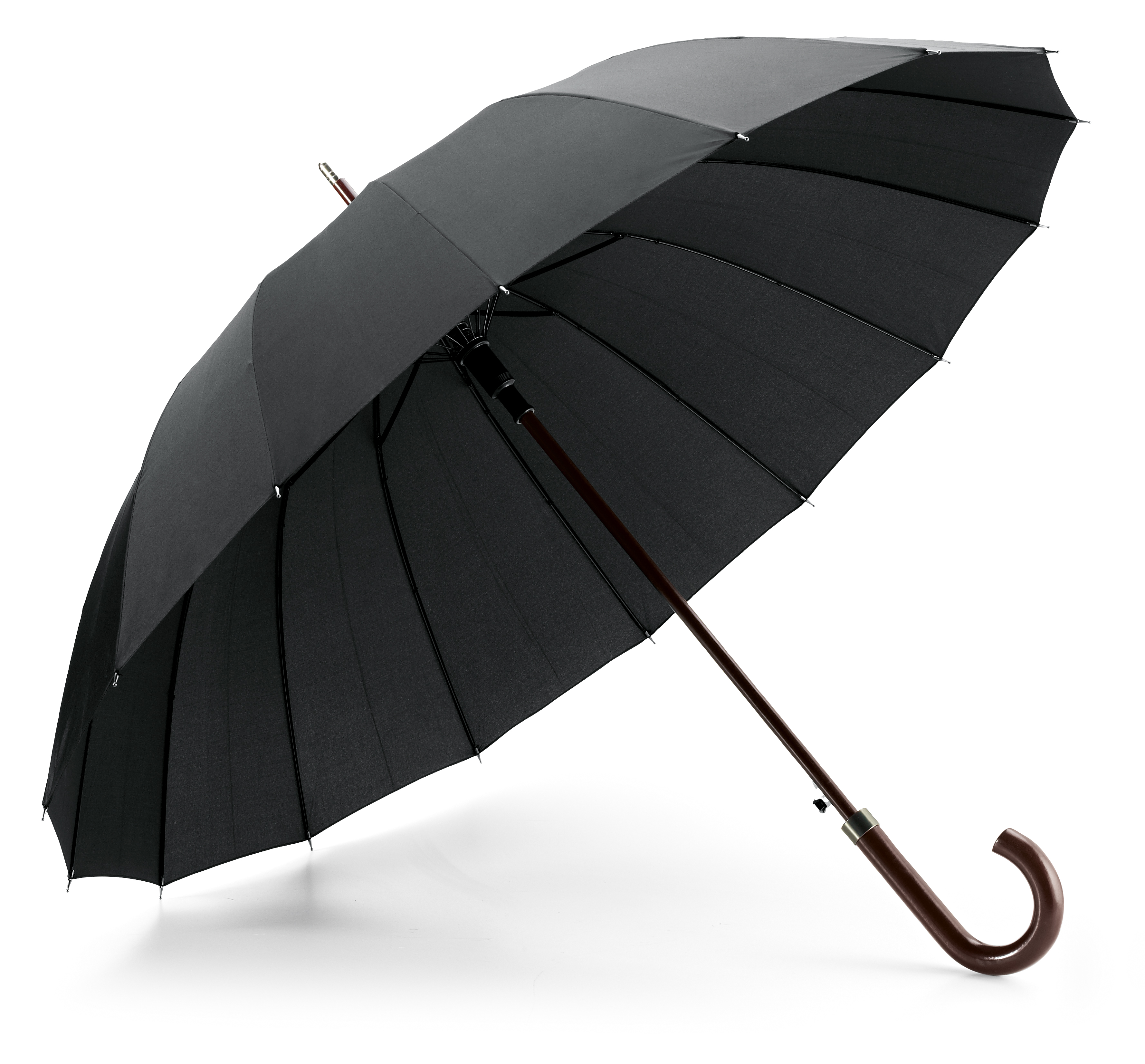 HEDI. Guarda-chuva de 16 varetas em pongee 190T com abertura automática