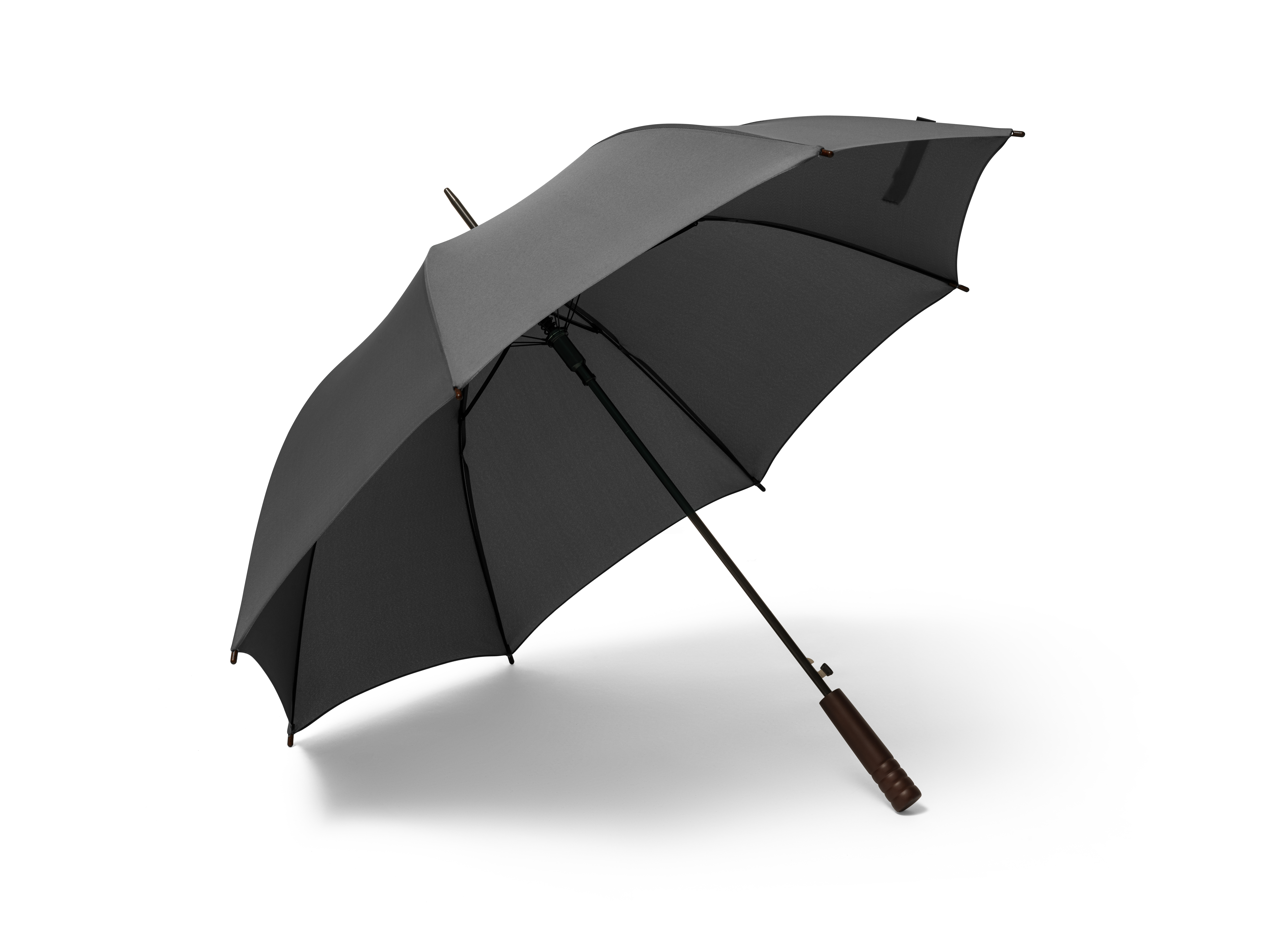 APOLO. Guarda-chuva em poliéster reciclado (100% rPET) pongee com abertura automática