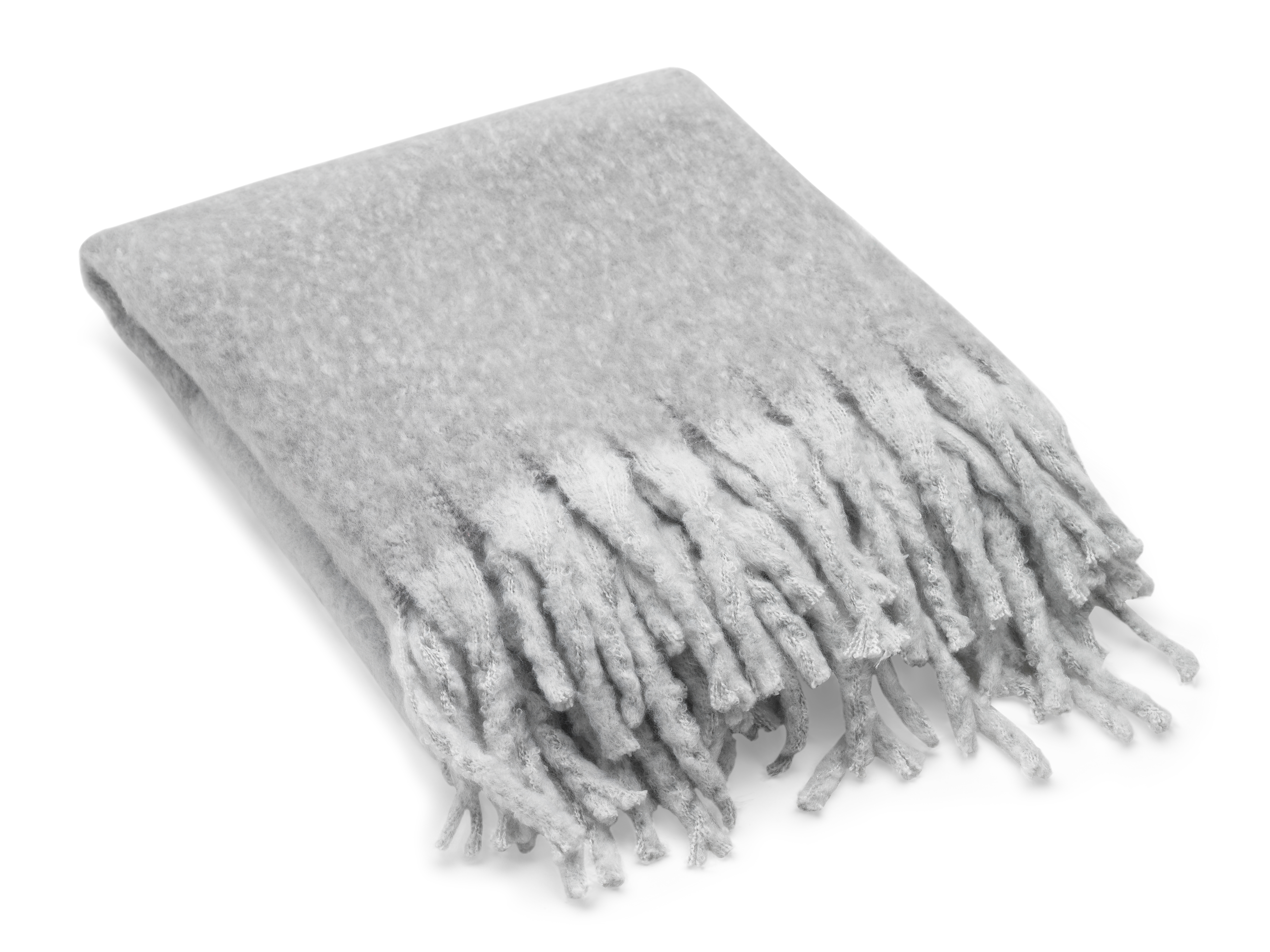 COMFY. Manta em poliéster reciclado (100% rPET)(300 g/m²), com uma sensação de toque "mohair"