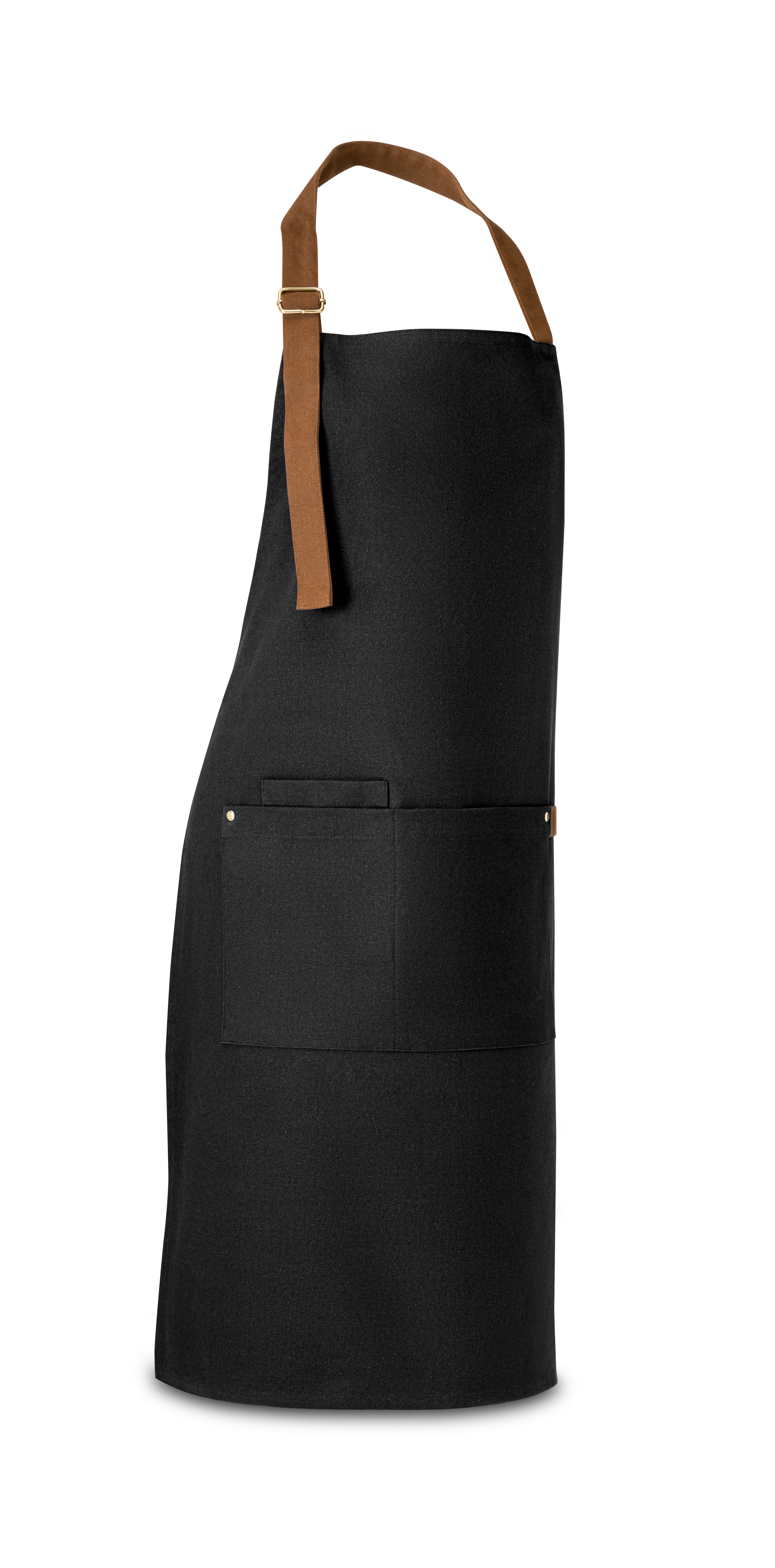 VESPER. Avental em 100% algodão canvas (300 g/m²) com detalhes em metal